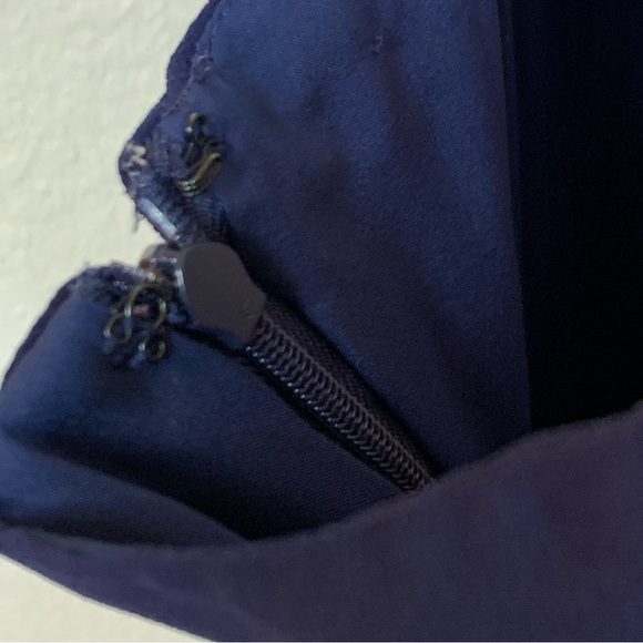 Modcloth | Spaghetti Straps | Navy | Micro Pleated | SZ XL - Picture 8 of 14